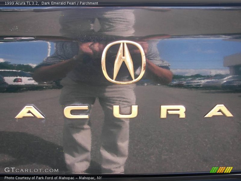 Dark Emerald Pearl / Parchment 1999 Acura TL 3.2