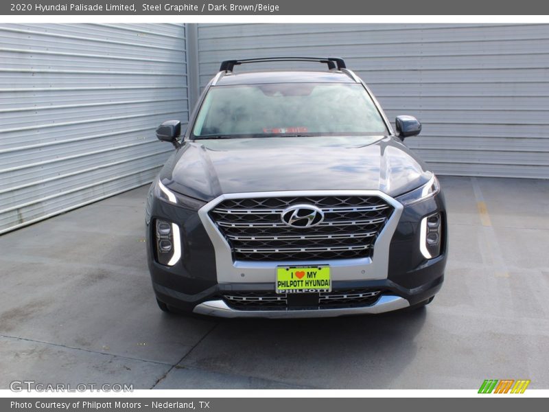 Steel Graphite / Dark Brown/Beige 2020 Hyundai Palisade Limited