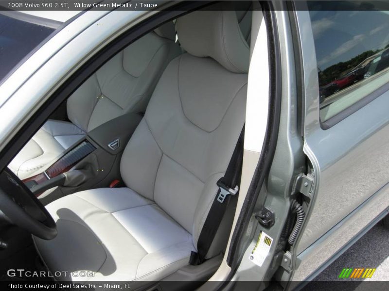 Willow Green Metallic / Taupe 2008 Volvo S60 2.5T