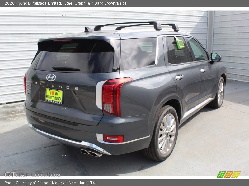 Steel Graphite / Dark Brown/Beige 2020 Hyundai Palisade Limited