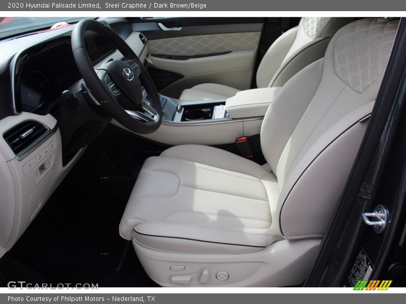 Steel Graphite / Dark Brown/Beige 2020 Hyundai Palisade Limited