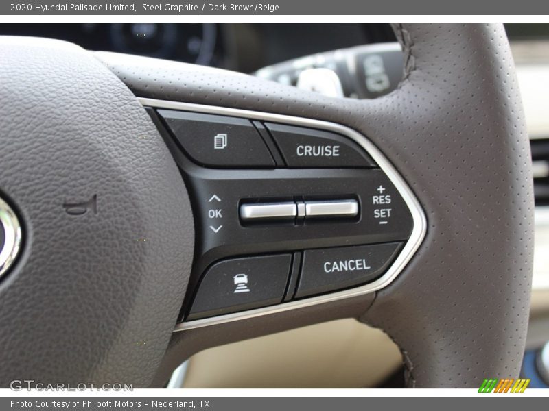Steel Graphite / Dark Brown/Beige 2020 Hyundai Palisade Limited