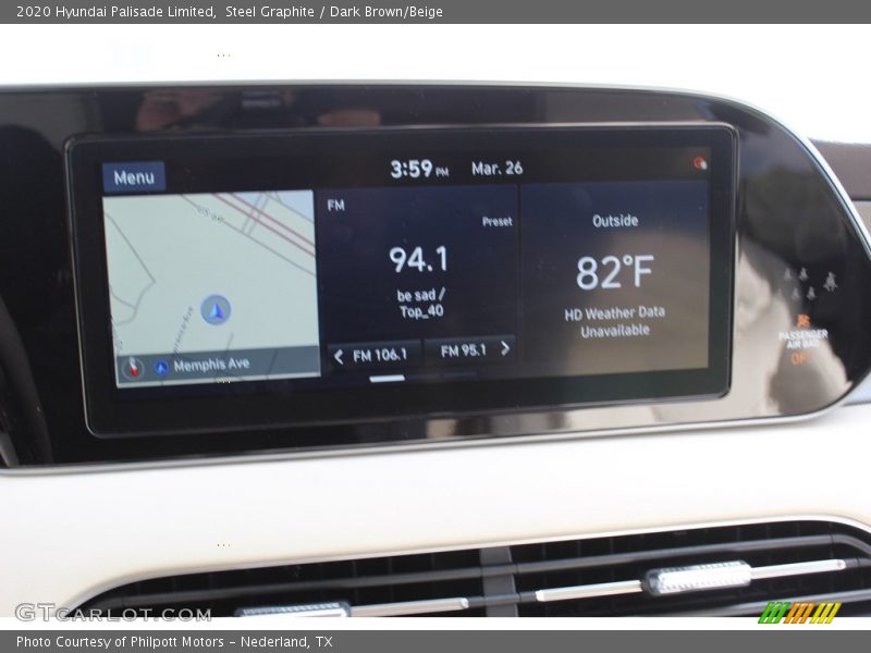 Steel Graphite / Dark Brown/Beige 2020 Hyundai Palisade Limited