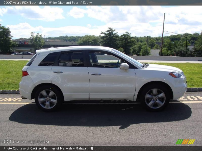 White Diamond Pearl / Ebony 2007 Acura RDX Technology