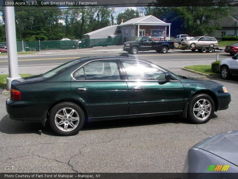 Dark Emerald Pearl / Parchment 1999 Acura TL 3.2