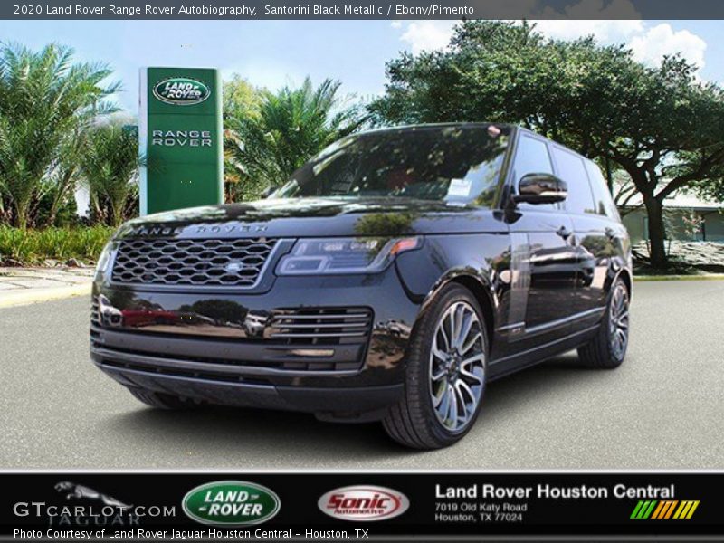 Santorini Black Metallic / Ebony/Pimento 2020 Land Rover Range Rover Autobiography