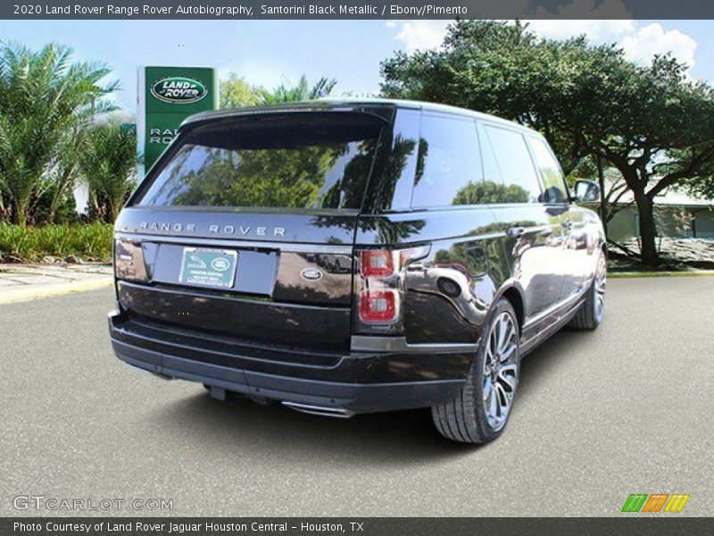 Santorini Black Metallic / Ebony/Pimento 2020 Land Rover Range Rover Autobiography