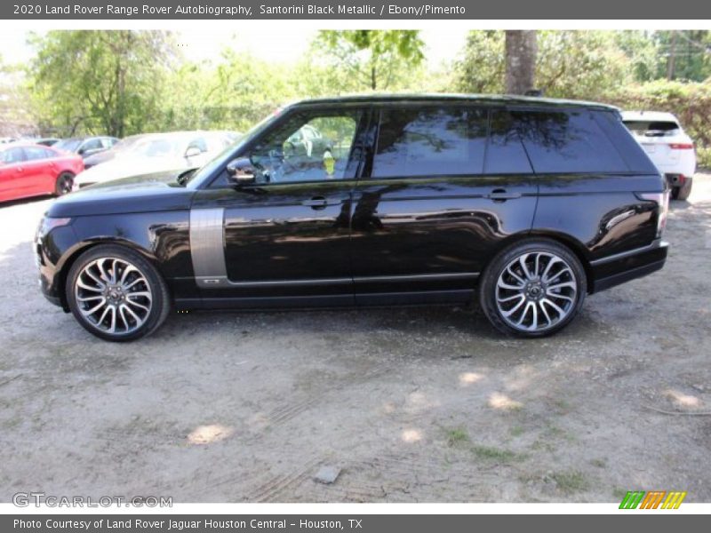 Santorini Black Metallic / Ebony/Pimento 2020 Land Rover Range Rover Autobiography