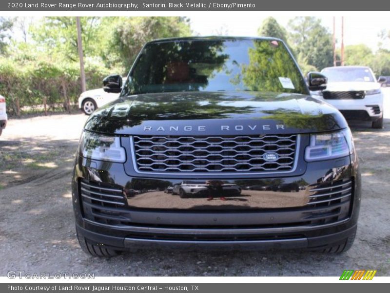 Santorini Black Metallic / Ebony/Pimento 2020 Land Rover Range Rover Autobiography