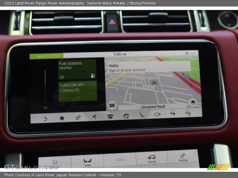 Santorini Black Metallic / Ebony/Pimento 2020 Land Rover Range Rover Autobiography