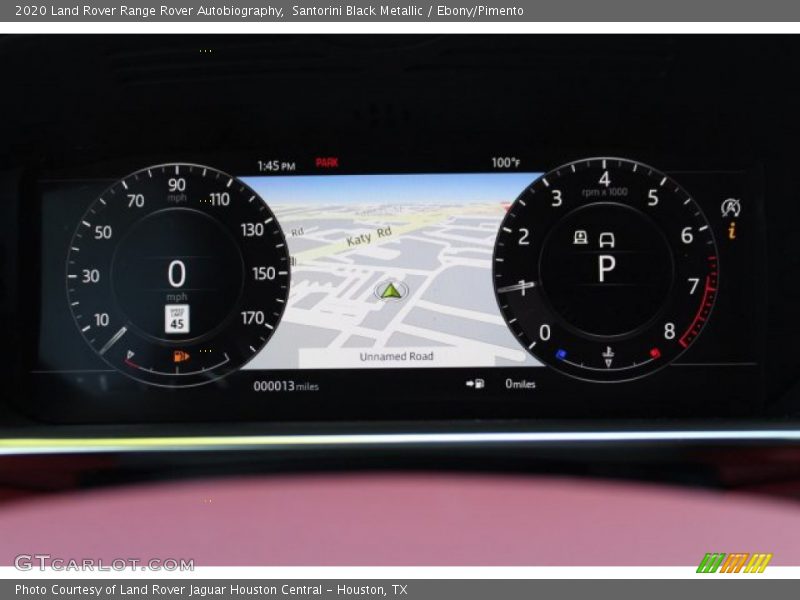 Santorini Black Metallic / Ebony/Pimento 2020 Land Rover Range Rover Autobiography