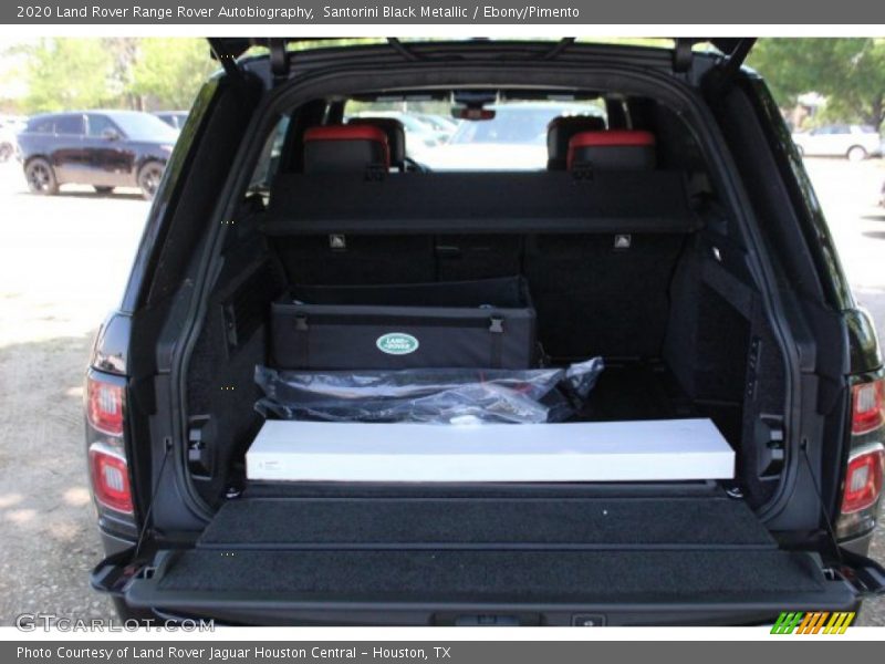 Santorini Black Metallic / Ebony/Pimento 2020 Land Rover Range Rover Autobiography
