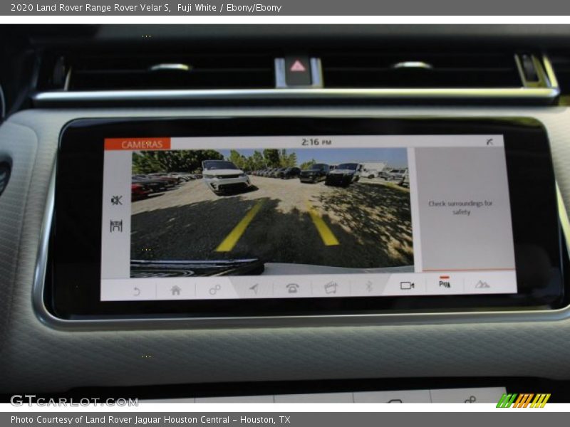 Fuji White / Ebony/Ebony 2020 Land Rover Range Rover Velar S
