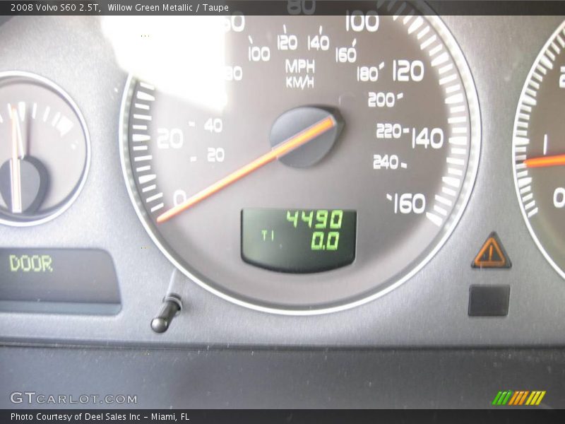 Willow Green Metallic / Taupe 2008 Volvo S60 2.5T