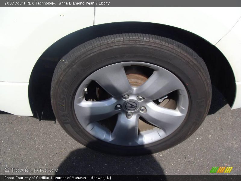 White Diamond Pearl / Ebony 2007 Acura RDX Technology