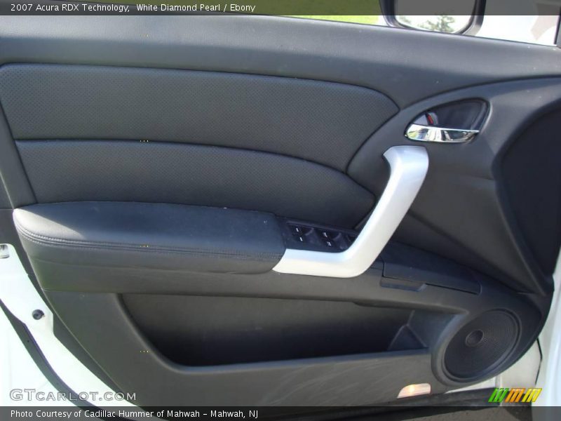 White Diamond Pearl / Ebony 2007 Acura RDX Technology