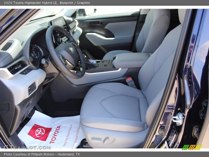 Blueprint / Graphite 2020 Toyota Highlander Hybrid LE
