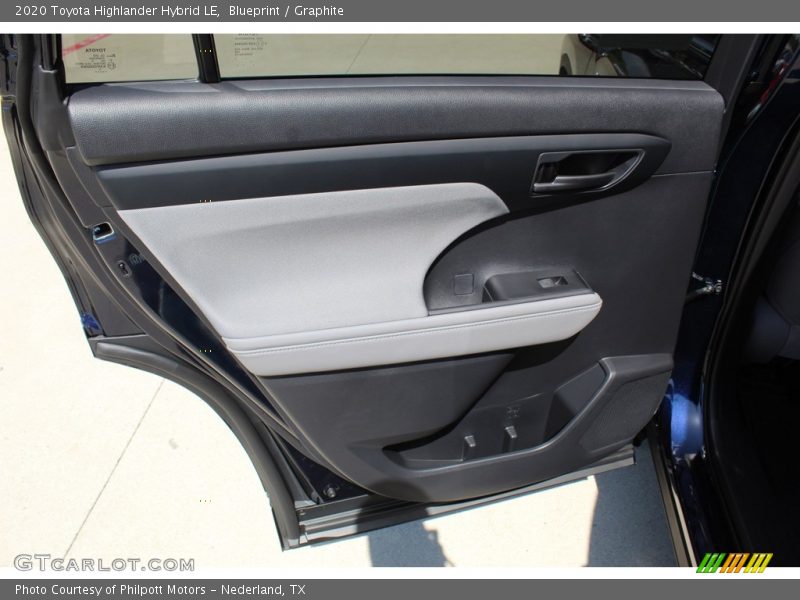 Blueprint / Graphite 2020 Toyota Highlander Hybrid LE