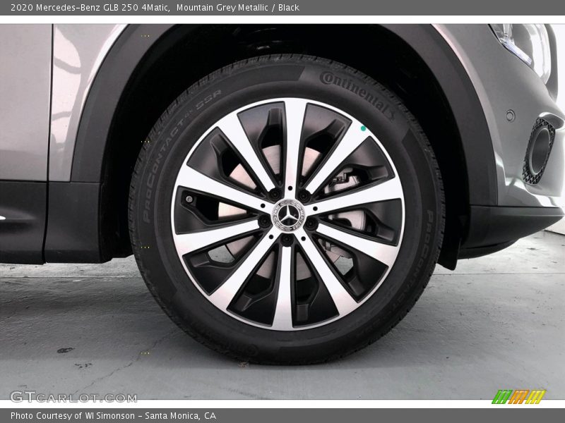Mountain Grey Metallic / Black 2020 Mercedes-Benz GLB 250 4Matic