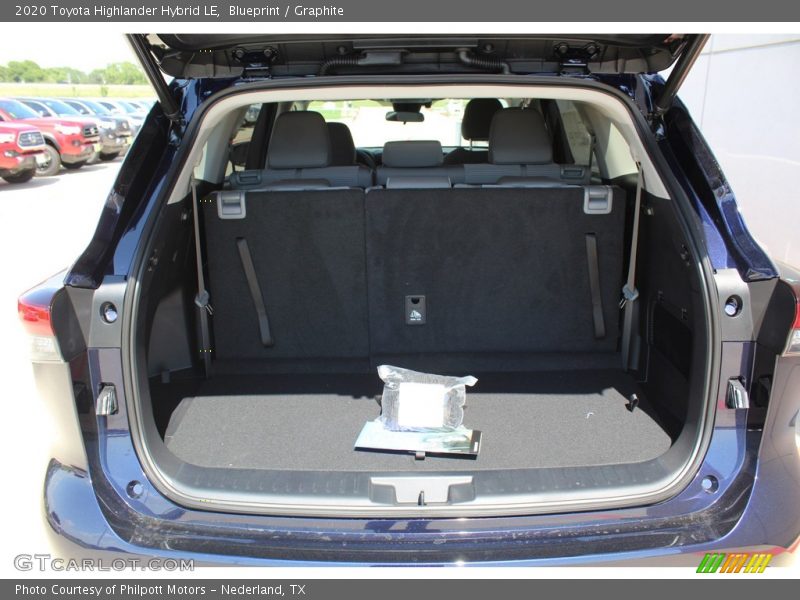 Blueprint / Graphite 2020 Toyota Highlander Hybrid LE