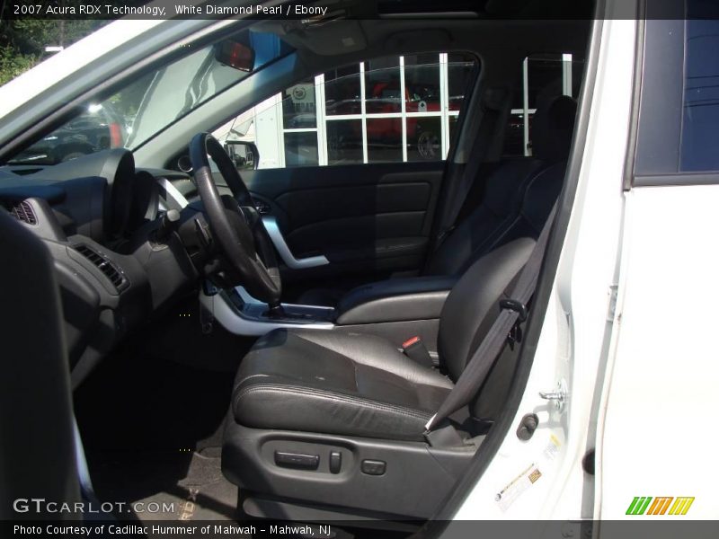 White Diamond Pearl / Ebony 2007 Acura RDX Technology