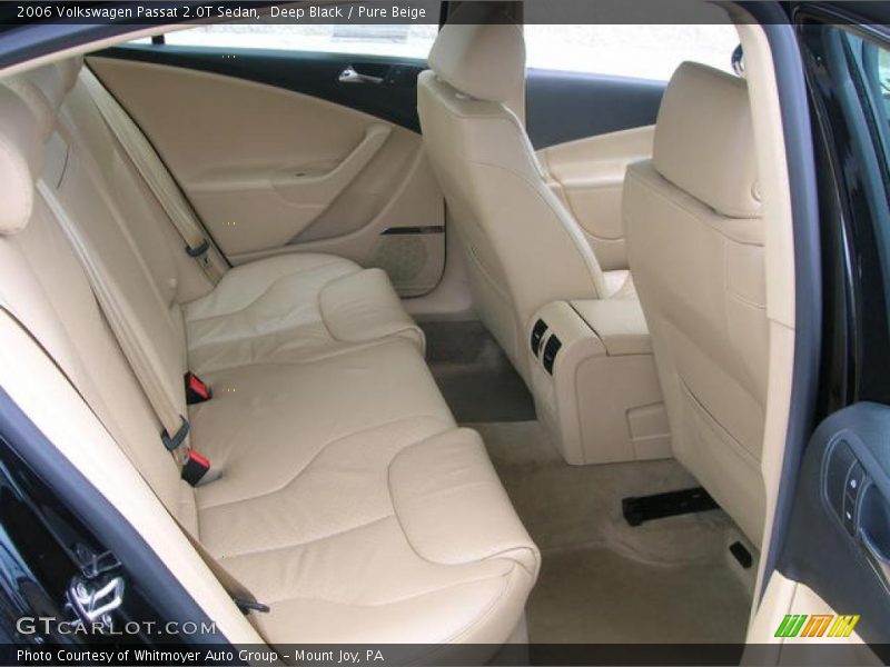 Deep Black / Pure Beige 2006 Volkswagen Passat 2.0T Sedan