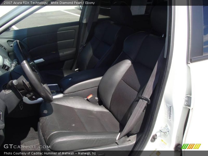 White Diamond Pearl / Ebony 2007 Acura RDX Technology