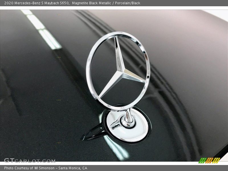 Magnetite Black Metallic / Porcelain/Black 2020 Mercedes-Benz S Maybach S650