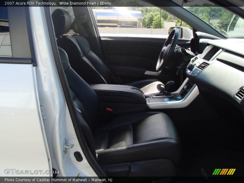 White Diamond Pearl / Ebony 2007 Acura RDX Technology