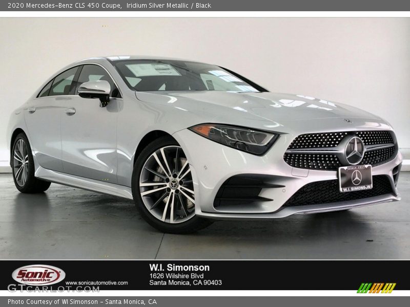 Iridium Silver Metallic / Black 2020 Mercedes-Benz CLS 450 Coupe