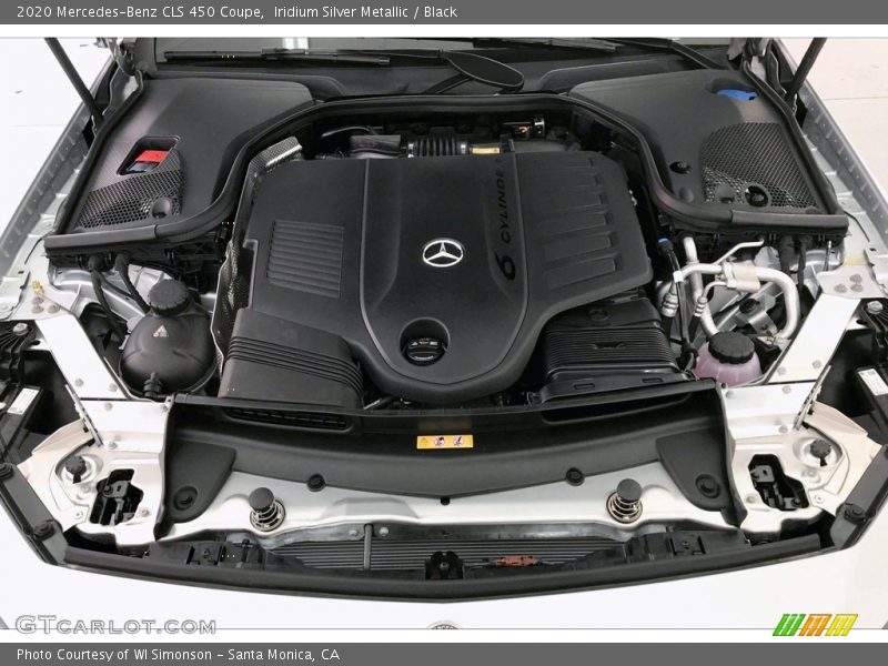 Iridium Silver Metallic / Black 2020 Mercedes-Benz CLS 450 Coupe