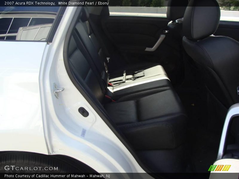 White Diamond Pearl / Ebony 2007 Acura RDX Technology