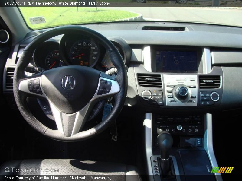 White Diamond Pearl / Ebony 2007 Acura RDX Technology