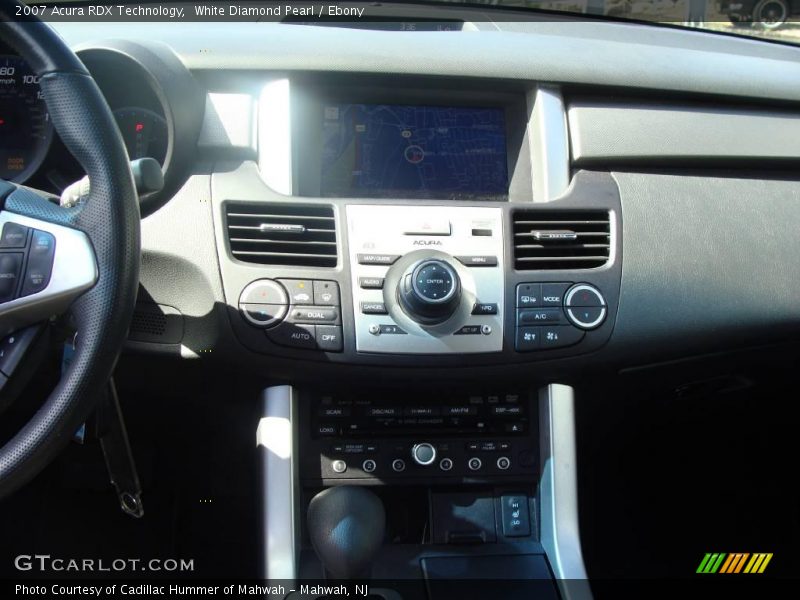 White Diamond Pearl / Ebony 2007 Acura RDX Technology
