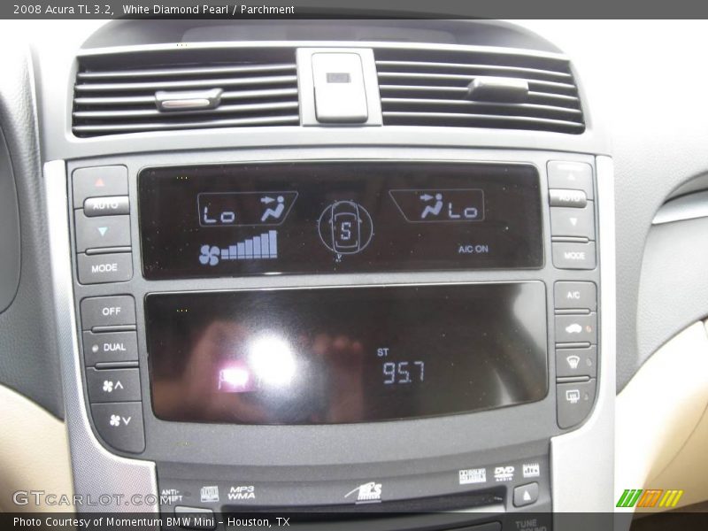 White Diamond Pearl / Parchment 2008 Acura TL 3.2