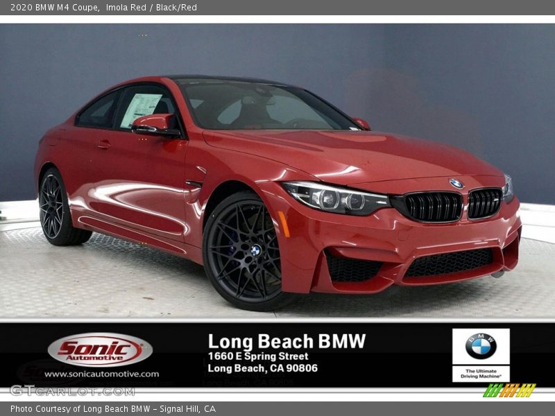 Imola Red / Black/Red 2020 BMW M4 Coupe