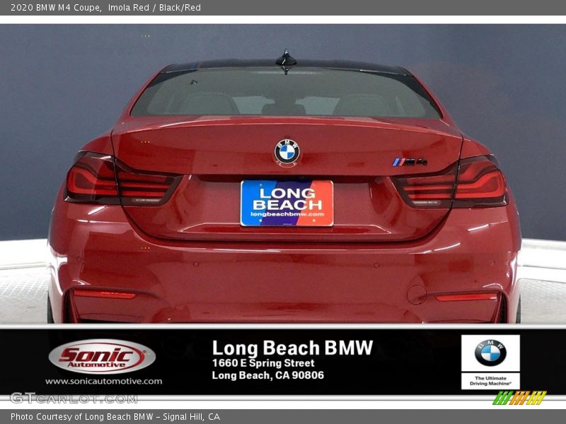 Imola Red / Black/Red 2020 BMW M4 Coupe