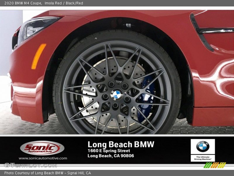 Imola Red / Black/Red 2020 BMW M4 Coupe