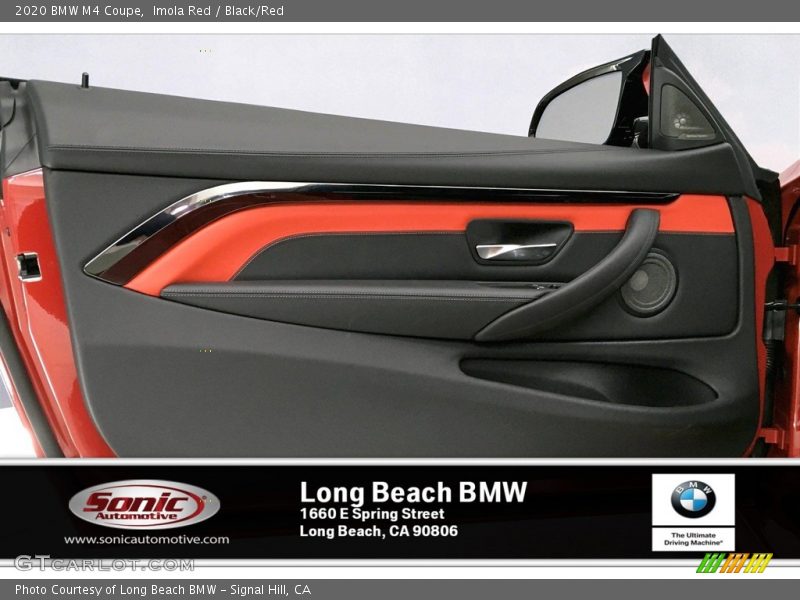 Imola Red / Black/Red 2020 BMW M4 Coupe