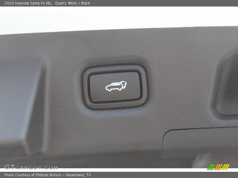 Quartz White / Black 2020 Hyundai Santa Fe SEL
