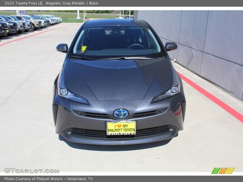 Magnetic Gray Metallic / Black 2020 Toyota Prius LE