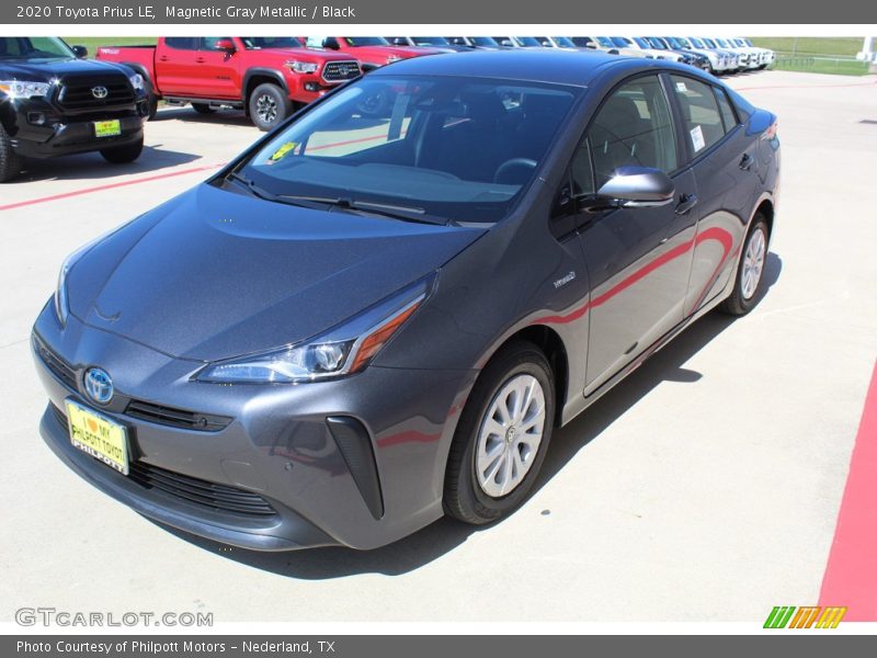 Magnetic Gray Metallic / Black 2020 Toyota Prius LE