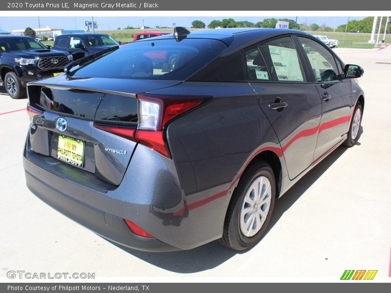 Magnetic Gray Metallic / Black 2020 Toyota Prius LE