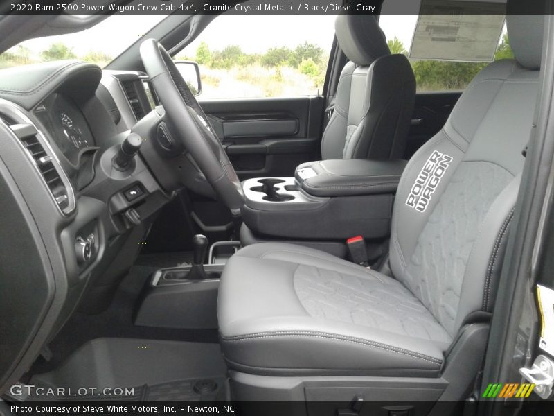 Front Seat of 2020 2500 Power Wagon Crew Cab 4x4