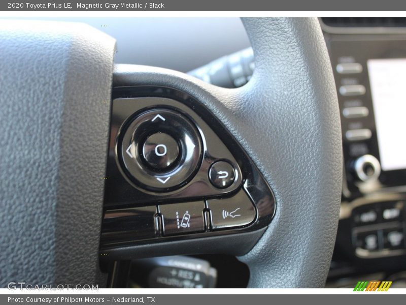 Magnetic Gray Metallic / Black 2020 Toyota Prius LE