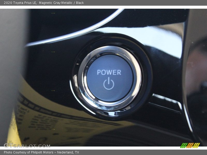Magnetic Gray Metallic / Black 2020 Toyota Prius LE