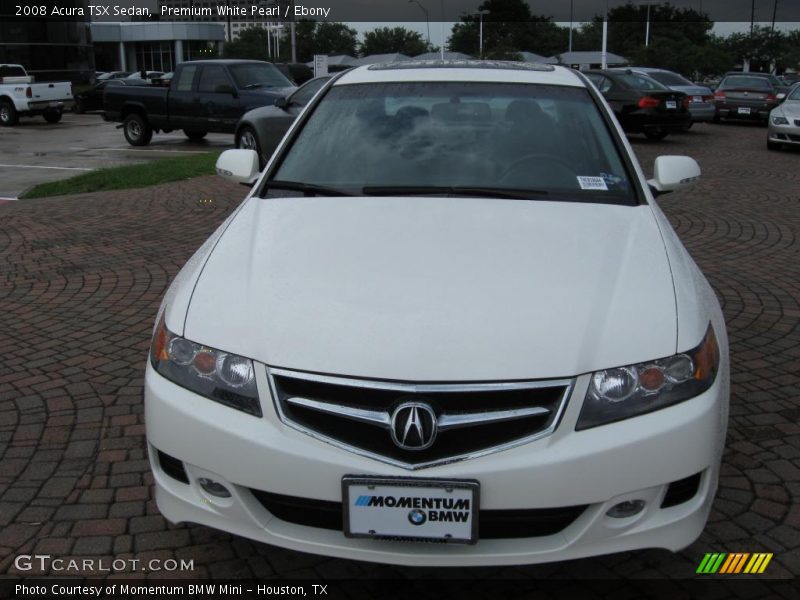 Premium White Pearl / Ebony 2008 Acura TSX Sedan