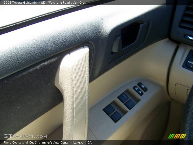 Wave Line Pearl / Ash Gray 2008 Toyota Highlander 4WD