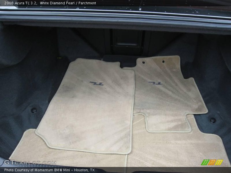 White Diamond Pearl / Parchment 2008 Acura TL 3.2