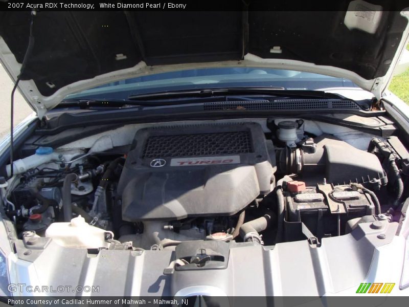 White Diamond Pearl / Ebony 2007 Acura RDX Technology